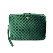 Load image into Gallery viewer, Makeup Case Litt Emerald Velvet