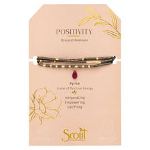 Load image into Gallery viewer, Bracelet Stone Wrap Positivity
