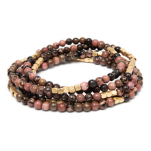 Load image into Gallery viewer, Bracelet Stone Wrap Love