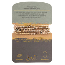 Load image into Gallery viewer, Bracelet Stone Wrap Healing