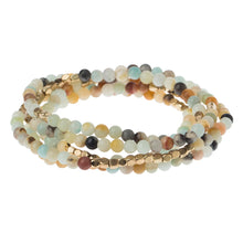 Load image into Gallery viewer, Bracelet Stone Wrap Courage