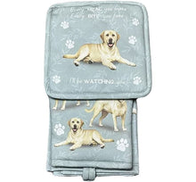 Load image into Gallery viewer, Oven Mitt Set- Black Labrador-Yellow Labrador-Chocolate Labrador
