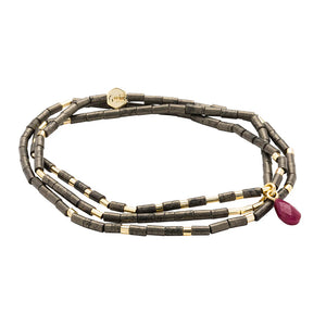 Bracelet Stone Wrap Positivity