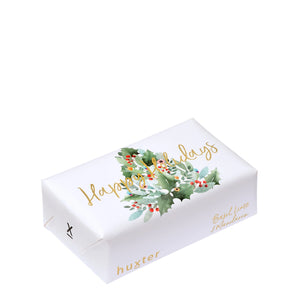 Bar Soap - Holly Leaf, Happy Holidays