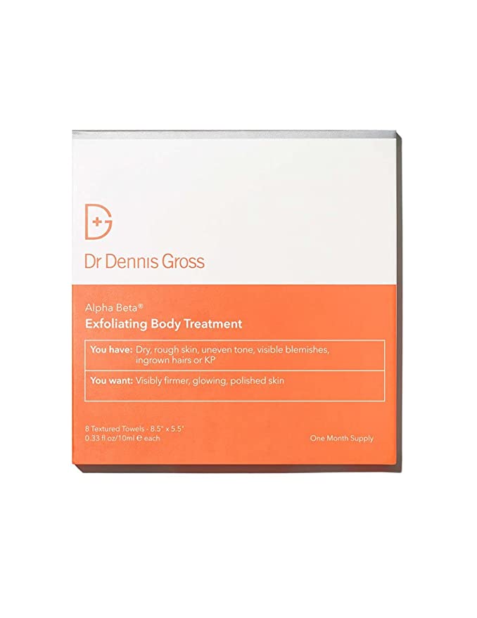 Alpha Beta Exfoliating Body Treatment 8ct