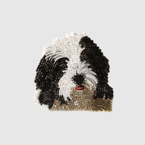 Dog Brooch Sheep Dog