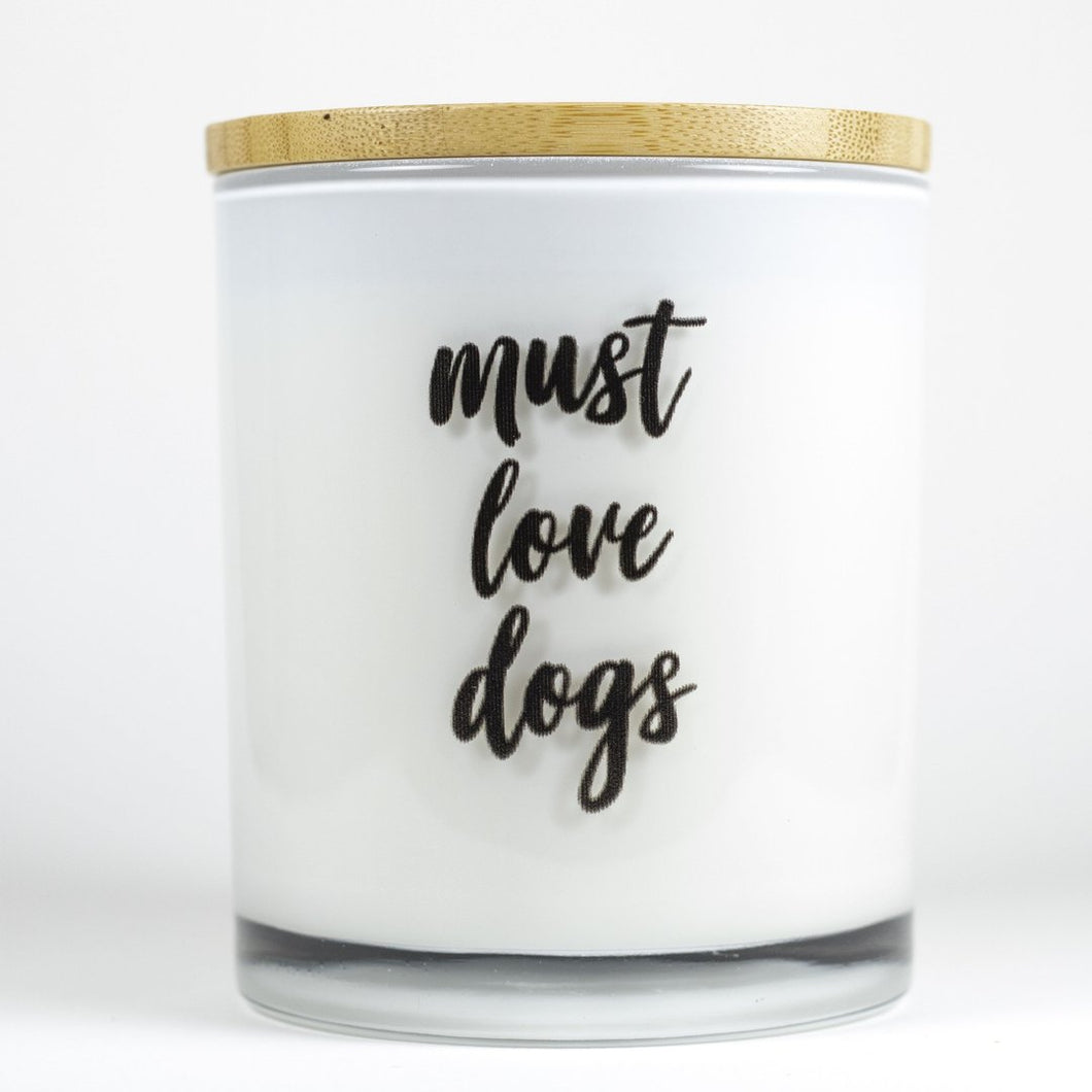 Must Love Dogs Soy Candle