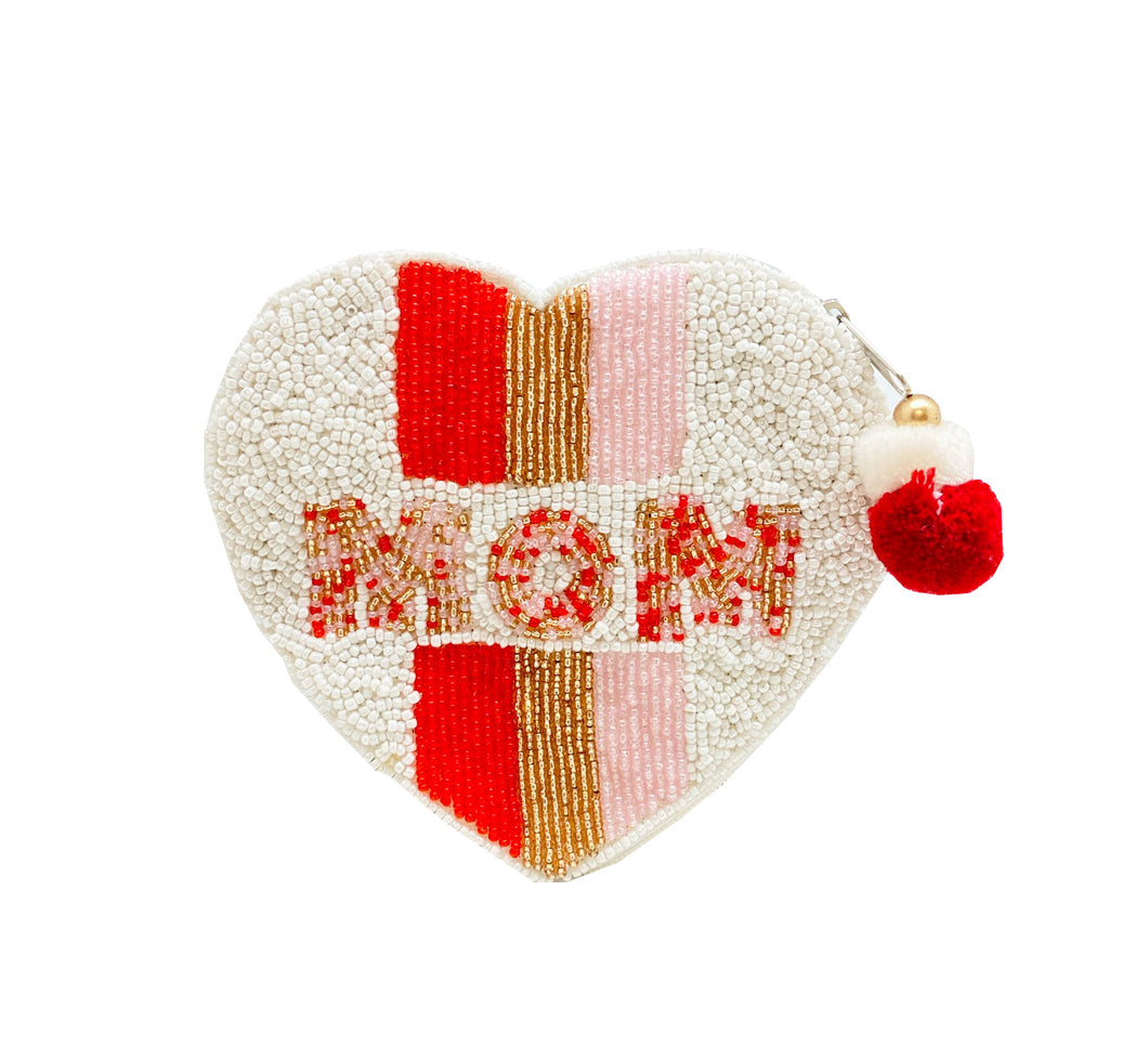 Pouch Heart Shaped Mom