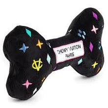 Load image into Gallery viewer, Black Monogram Chewy Vuiton Bone
