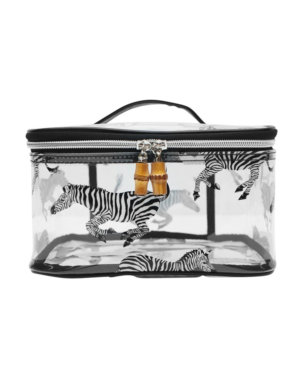 Head Case Zebra Clear